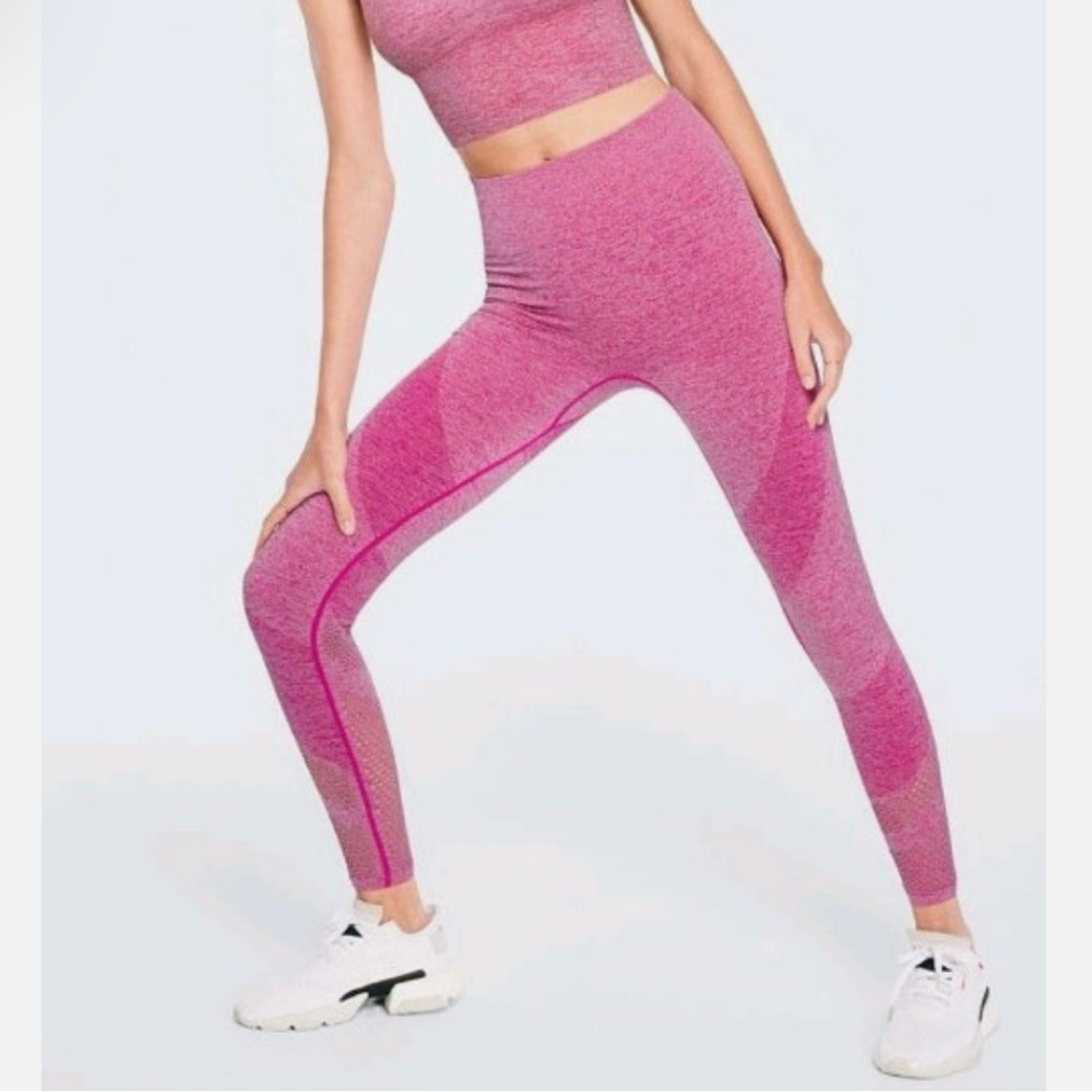 PINK Seamless Mesh Leggings